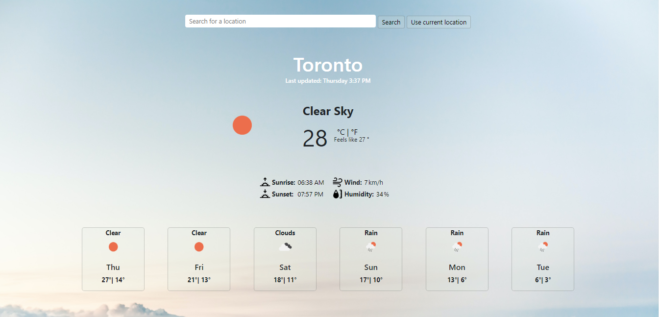 weather-app-web-page